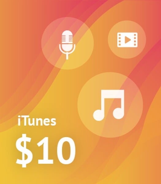$10 iTunes Voucher — Buy Online in South Africa