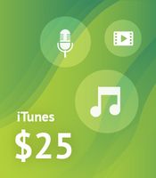 $25 iTunes Voucher — Buy Online in South Africa