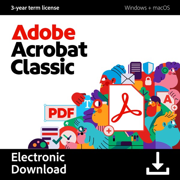 Adobe Acrobat Classic (3 Year) — Buy Online in South Africa
