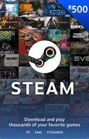 R500 Steam Wallet Code — Buy Online in South Africa
