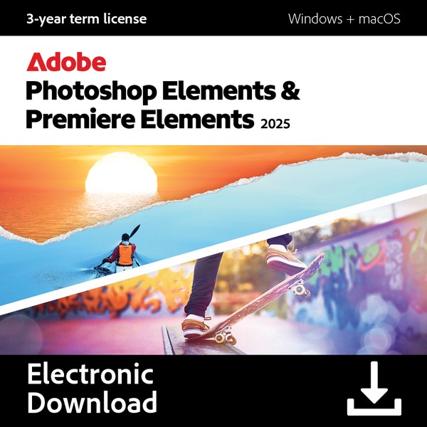 Adobe Photoshop & Premiere Elements 2026 (3 Year) — Buy Online in South Africa