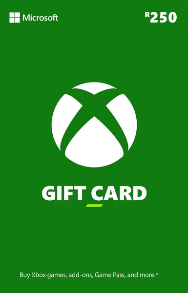 R250 Xbox Gift Card — Buy Online in South Africa