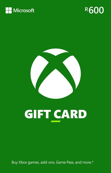 R600 Xbox Gift Card — Buy Online in South Africa