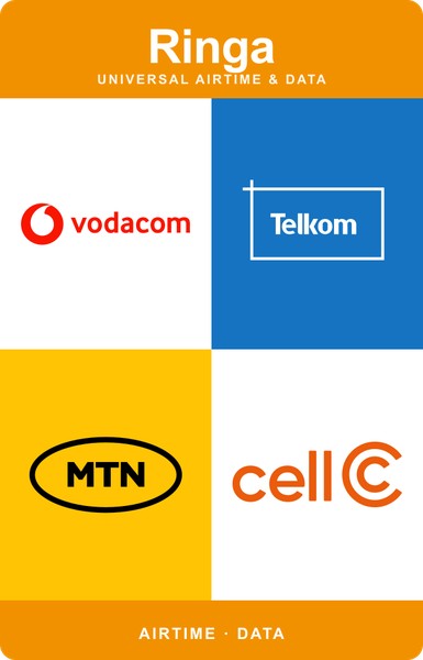 Ringa Airtime — Buy Online in South Africa