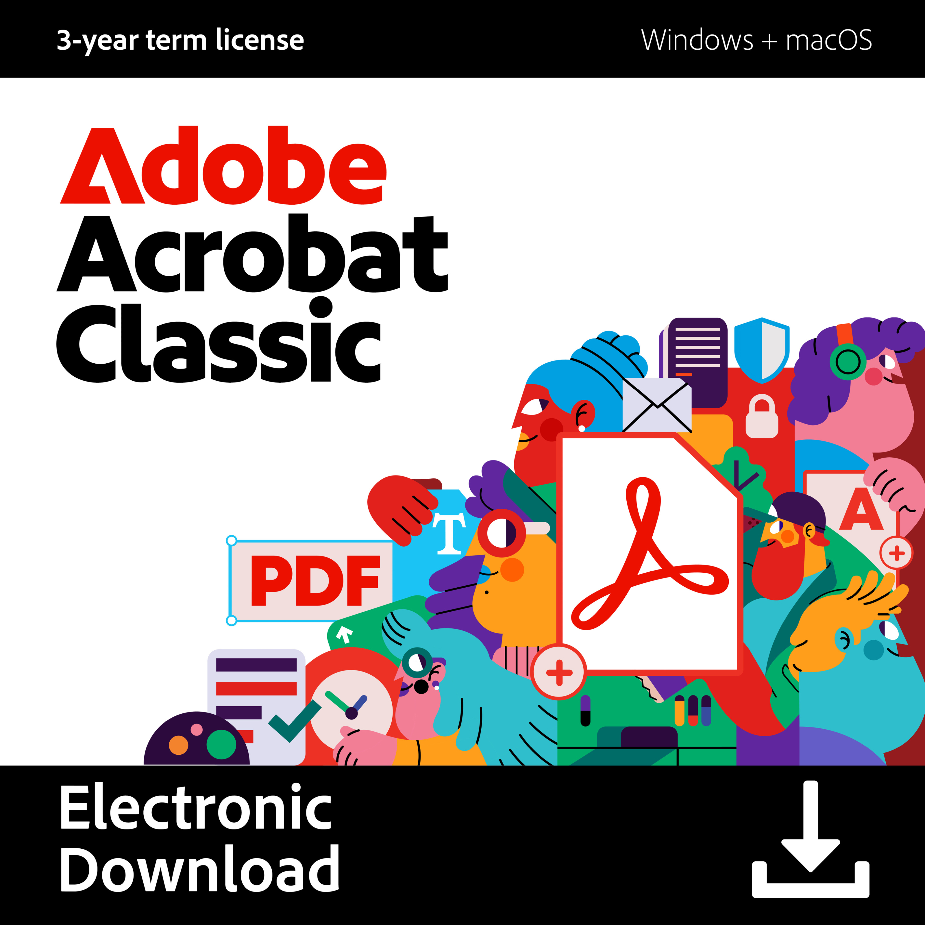 Buy Adobe Acrobat Classic (3 Year) - Instant Digital Delivery | Evopoints