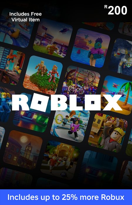 Roblox R200 Gift Card