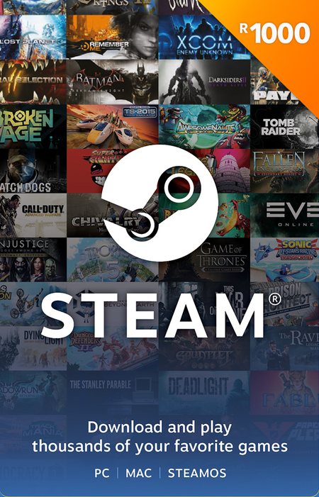 Steam R1000 Wallet Code